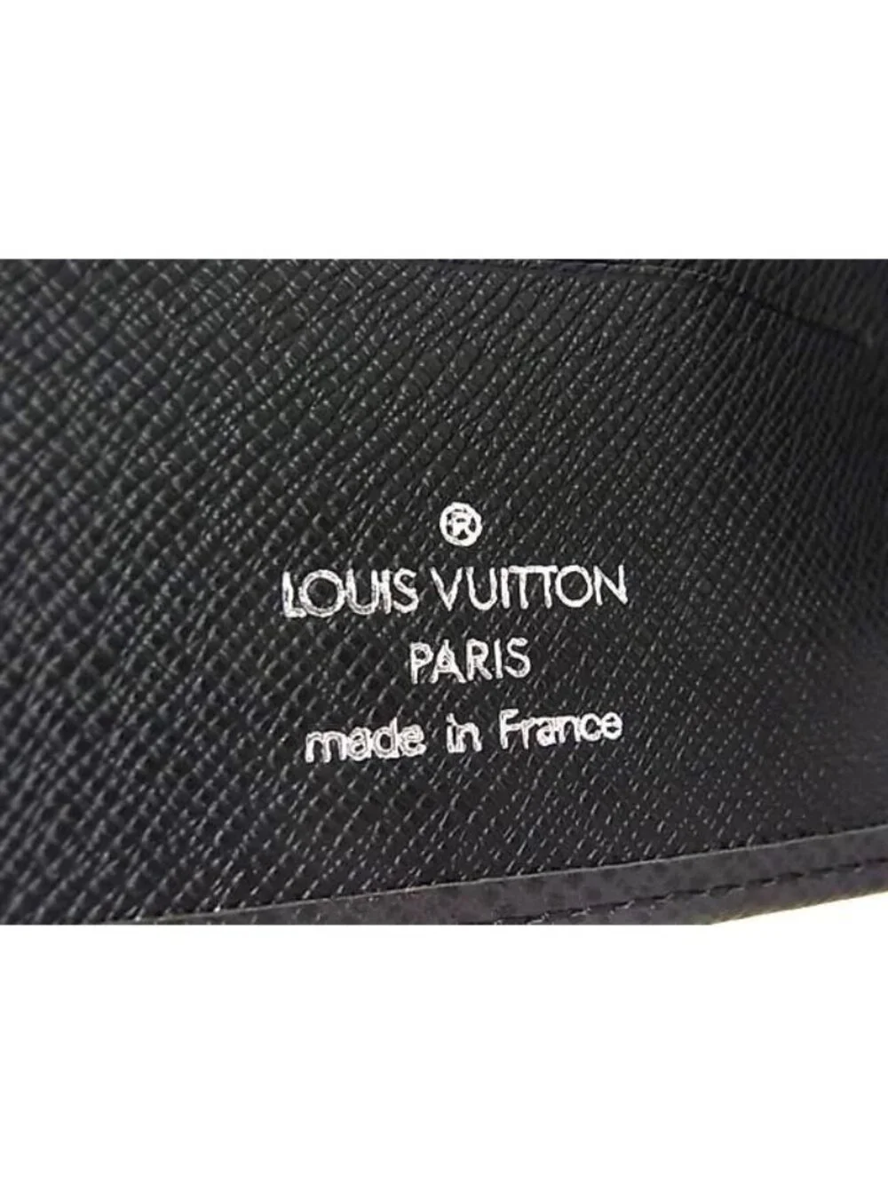 Louis Vuitton Taiga Porto Vier 6 Cult Cles Bifold Wallet Black